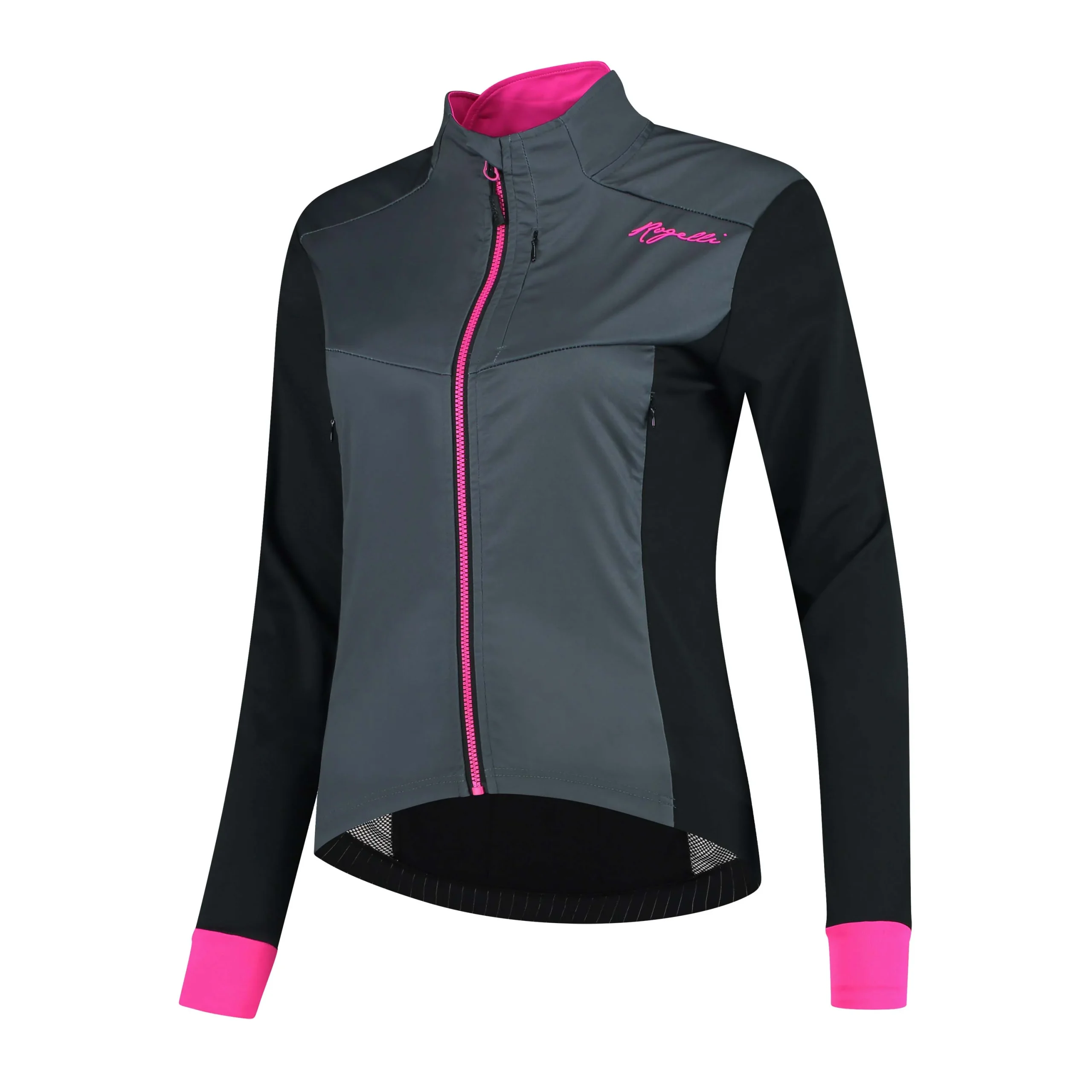 Contenta Winterjack Dames - Grijs/Roze/Zwart - Afbeelding 2