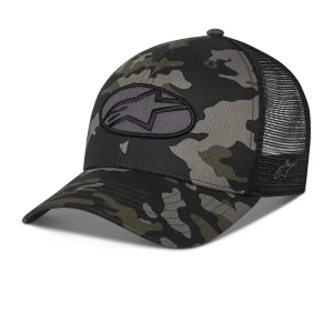 Oblique Camo Trucker hoed