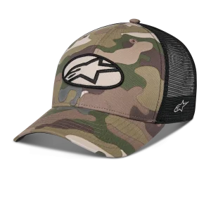 Oblique Camo Trucker hoed