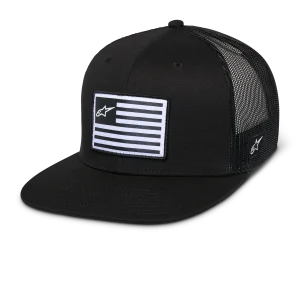 Flag Flat Trucker Pet