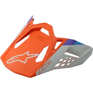 S-M8 Contact Matte Orange Helm Vizier