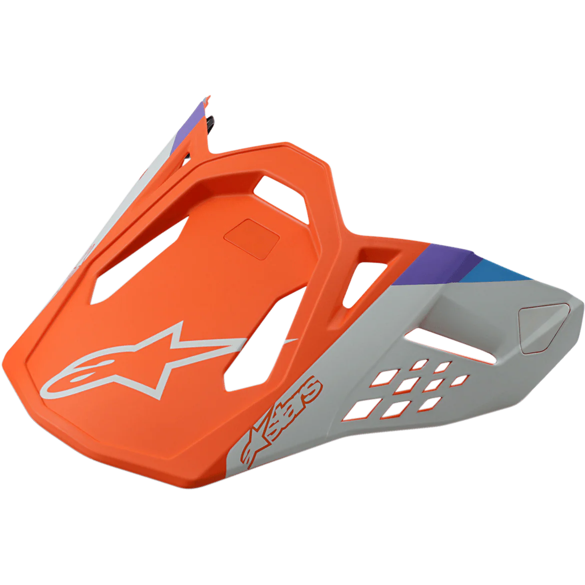 S-M8 Contact Matte Orange Helm Vizier - Afbeelding 2