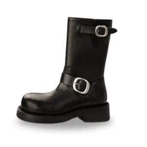 CAT - Retro laarzen met Metalen Gesp voor Dames