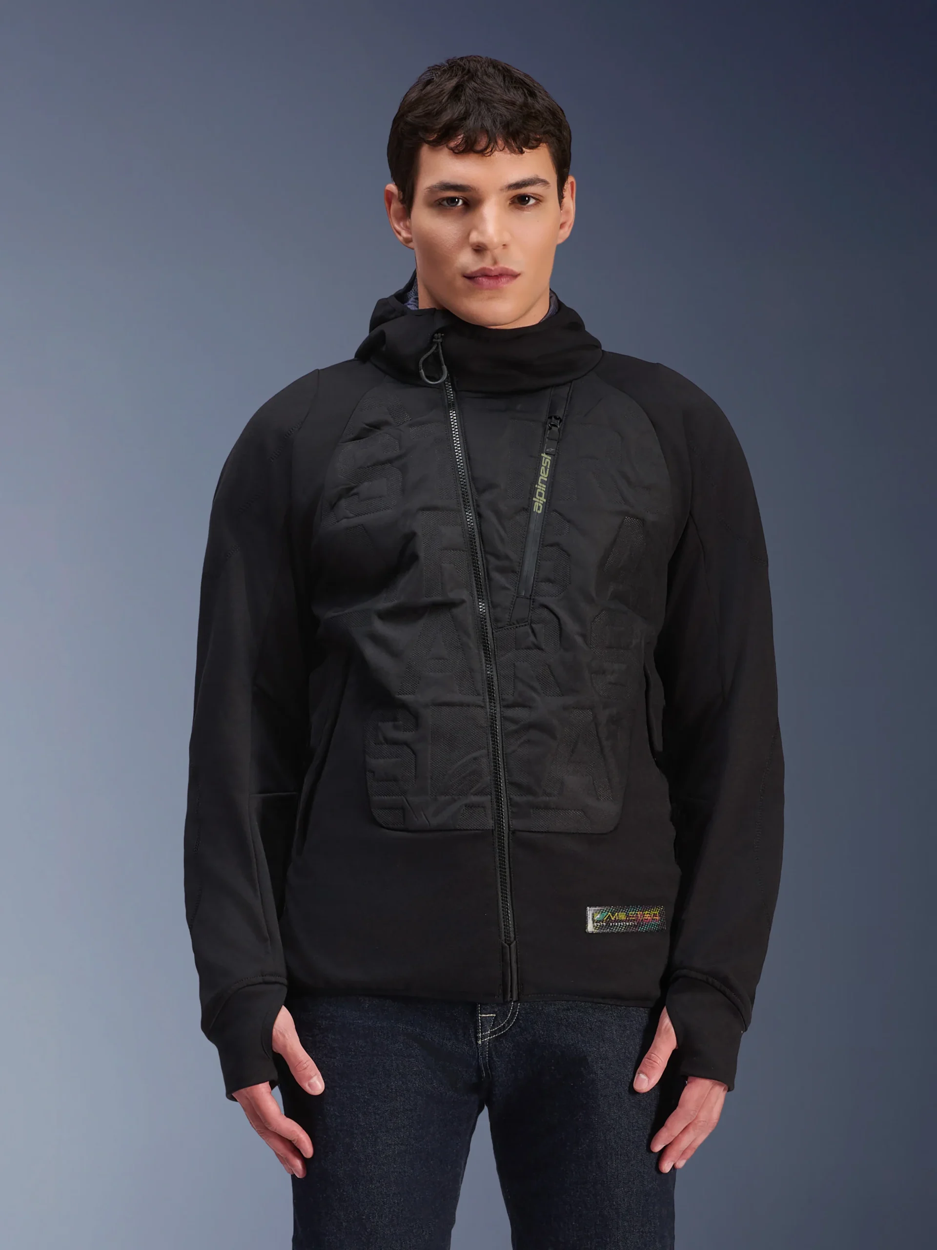 MO.ST.EQ Hybrid Jas Met Capuchon - Afbeelding 2