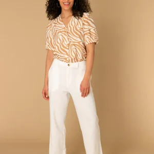 Ivy Beau broek maura wit