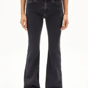 Anamaa flared jeans black washed