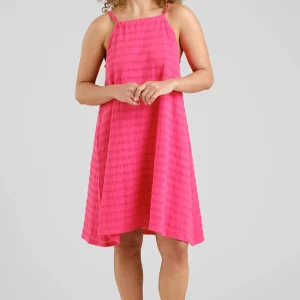 Nykvarn jurk rasberry