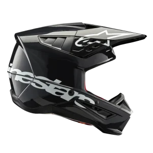 S-M5 Corp Helm ECE Donkergrijs Glanzend