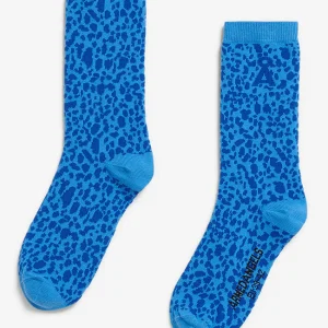 leopard sokken marina blue