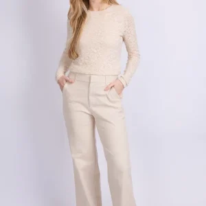 C&S the label broek padi beige