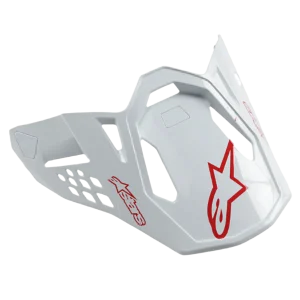 Supertech M10 Dyno Gloss White Red Helm Vizier