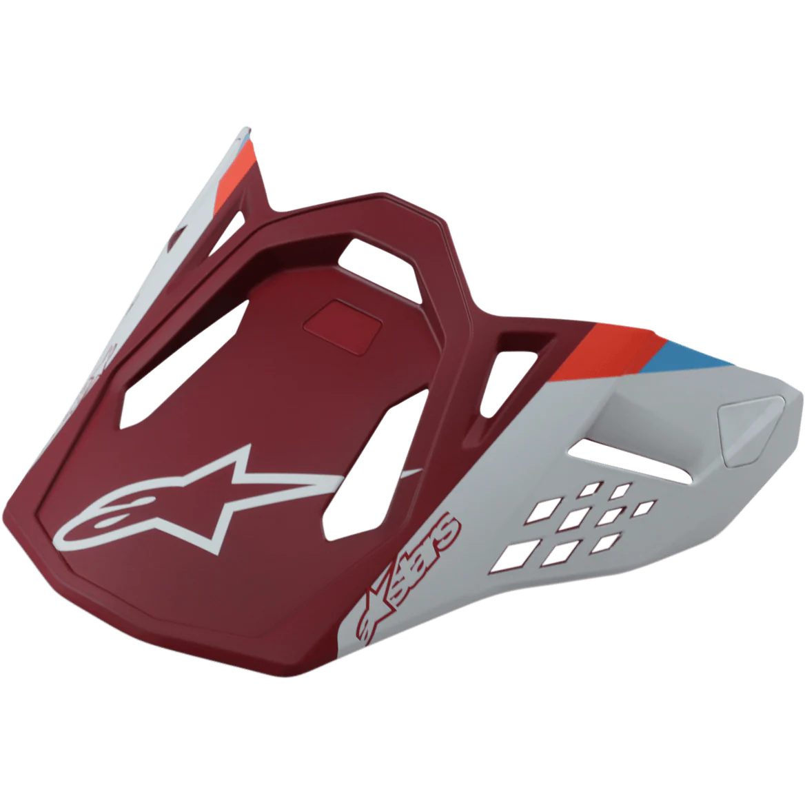 S-M8 Helm Vizier Contact Mat Rood - Afbeelding 2