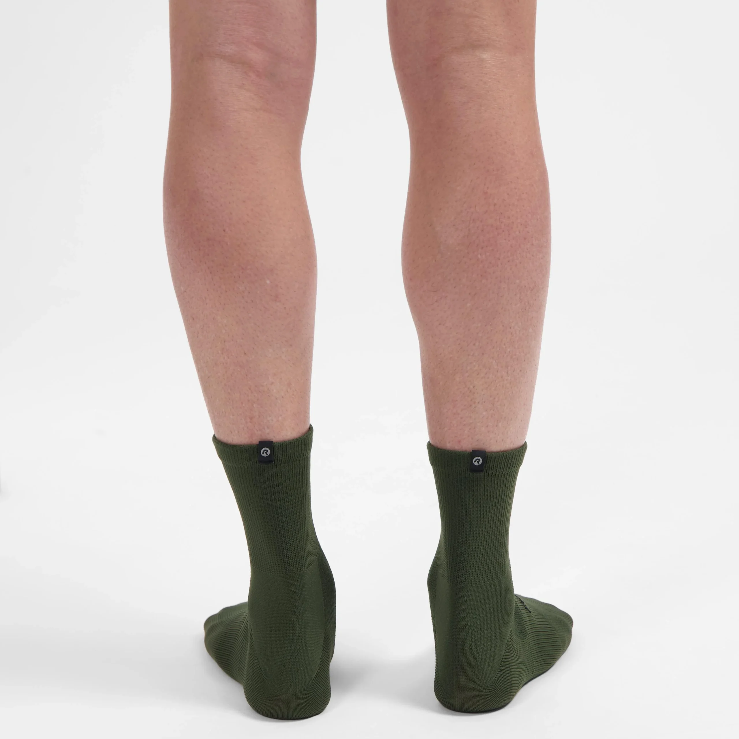 2-Pack Essential Fietssokken - Legergroen - Afbeelding 4