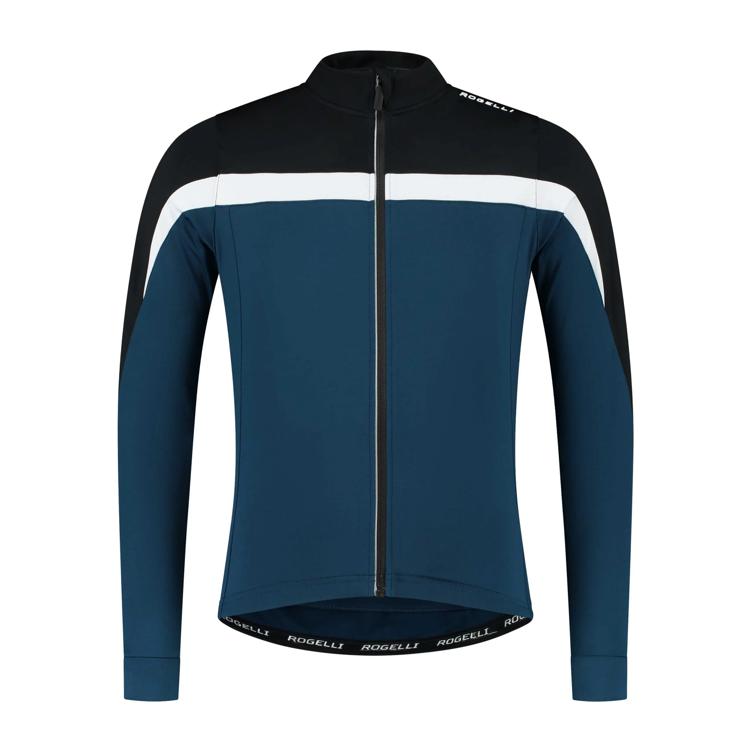Course Fietsshirt Lange Mouwen Heren - Blauw - Afbeelding 2
