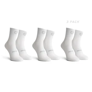 3-Pack Core Fietssokken Kids - Wit