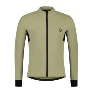 Distance Fietsshirt Lange Mouw Heren - Taupe