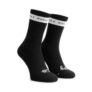 Stripe Casual Sokken - Zwart/Wit